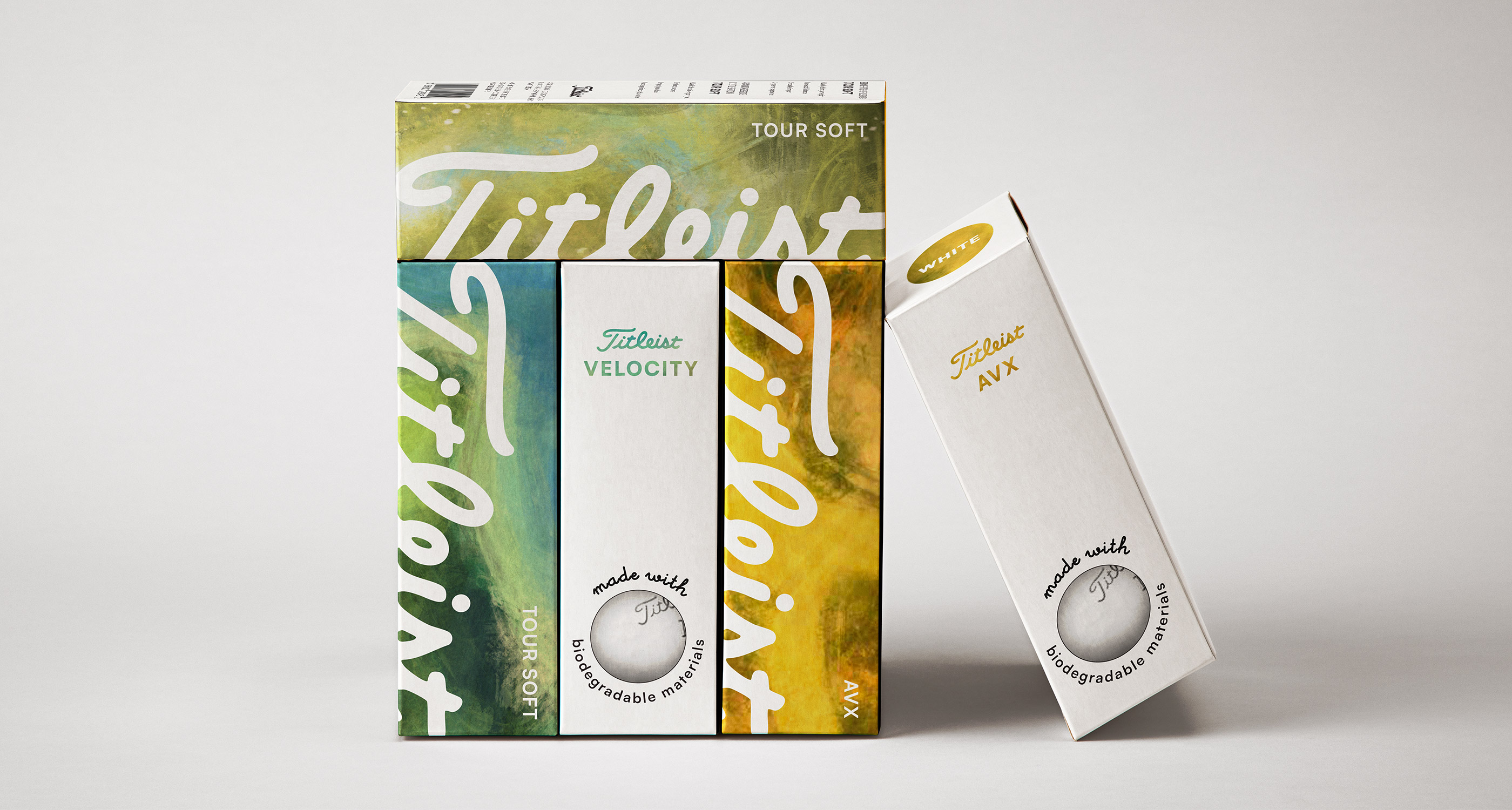 Titleist Rebrand Golf Ball Sleeve Mockup